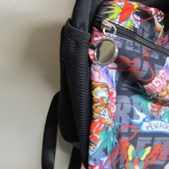 Ed Hardy Backpack Red/Black 18\